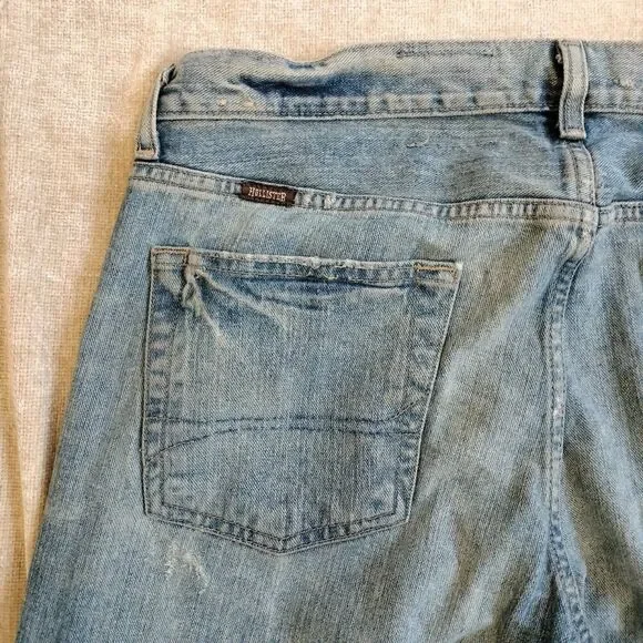 Hollister Women's Light Blue Boot Cut Jeans - Picture 10 of 11